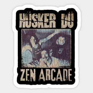 Husker Vintage 1979 // Zen Arcade Original Fan Design Artwork Sticker